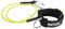 SEAC Lanyard Sicherheitskabel mit Karabiner für Freitaucher, Schwarz, Standard