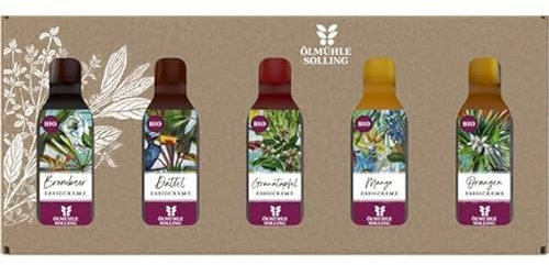 Fruchtige Renner Set 5x 20ml (100ml) Essigcreme der Ölmühle Solling
