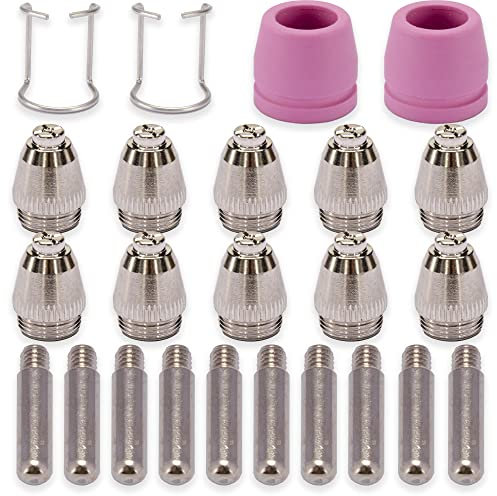 SG-55 AG-60 WSD-60 0.8MM Plasma Cutter Taglio Torcia Punta Ugelli Consumabili Kit 24pk