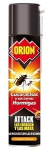 INSECTICIDA ATTACK CUCARACHAS Y HORMIGAS ORION