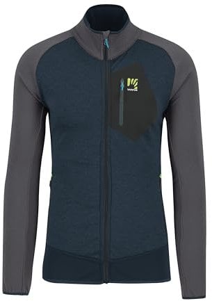 KARPOS 2500491-201 ODLE Fleece Maglia Lunga Uomo Midnight/Black Taglia XL