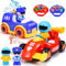 Happygolucky Ferngesteuertes Auto Ab 2-4 Jahre, Renn-Polizei Auto Spielzeug Ab 2 3 4 Jahre Junge Mädchen Kinderspielzeug Ab 2-4 Jahre Geschenk Junge Mädchen 2-4 Jahre Spielzeug Mädchen Junge 2-4 Jahre