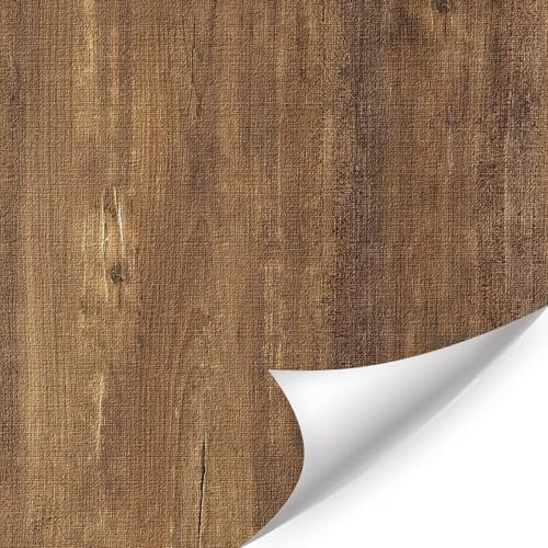 ANHUIB Selbstklebend Tapete Holzoptik Wandpapier Holz Selbstklebende Wandaufkleber Vintage Holz Tapeten 44x300cm Wandaufkleber Selbstklebend Klebefolie Möbel Holzoptik Klebefolie Vliestapete Holzwand