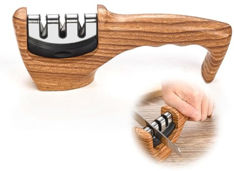 Messer Schärfer, Messerschärfer Profi Knife Sharpener Messer Schärfen Küchengeräte für Schnelles Schärfen & Schleifen