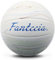 Fantecia Offizieller Volleyball Größe 5 Leder Soft-Touch Weiß mit Pumpe, Perfekt für drinnen, draußen, Pool, Strand & Garten (ohne Luft)