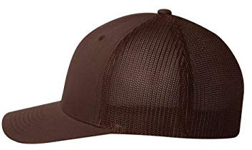 Flexfit Trucker Cap. 6511 - Brown - One Size