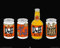 Simpsons Poster - 4 Duffs Bier Homer - 40 x 50 cm - Ungerahmt - Querformat - Matte - Wandmontage - Retro - Unisex - Cartoon - Gelb - Küche - Homer - Indoor - Poster