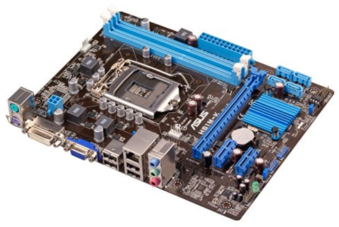 ASUS H61M-K - Placa Base (DDR3-SDRAM, DIMM, Dual, Intel, Celeron, Core i3, Core i5, Core i7, Pentium, Socket H2 (LGA 1155))