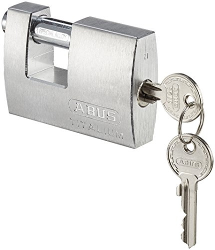 ABUS Mechanischer 24676 82Ti/70 Titanium-Verschluss, Schlüsselsperre, 70 mm, wie KA8519 (Pack mit 6 Stück)