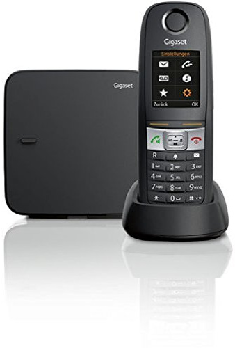 Gigaset E630 A Dect-Schnurlostelefon mit Anrufbeantworter, wasserdicht, staubgeschützt, stoßfest (IP65), schwarz