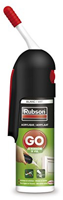 Rubson 1944734 Go Je Mastic de fixation pour construction rebouche MSP 100 ml