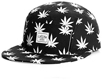 Cayler & Sons - Casquette 5 panel Cayler and Sons Budz N stripes - Noir Taille unique Homme/Femme