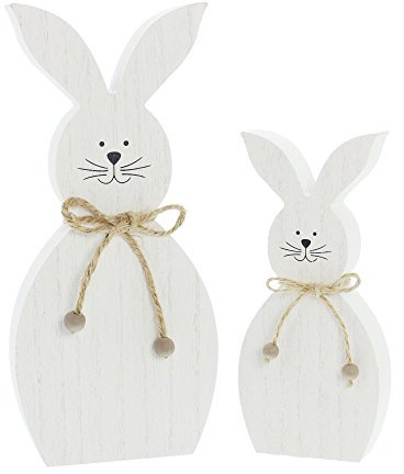 Hase White, im 2er Set