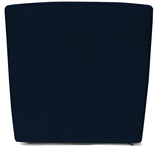 Detex® Kissenhüllen Kissenbezüge 8er Set Reißverschluss Wasserabweisend Polyester 30° Waschbar Stuhlkissen Sitzpolster Gartenstuhl Sitzauflage Blau