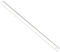 Graphoplex Lineal mit Schrägfläche und Einprägung, transparent 75 cm durchsichtig