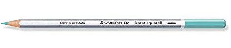 Staedtler 125-54 karat aquarell Farbstift, wasservermalbar, 6 Stück im Kartonetui, französisch grün