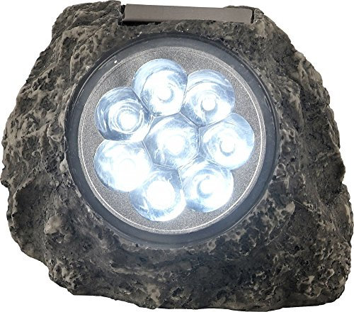 Globo Solarleuchte Garten Deko Solarlampe Stein Außen Außenleuchte Solar Solarstein 33920