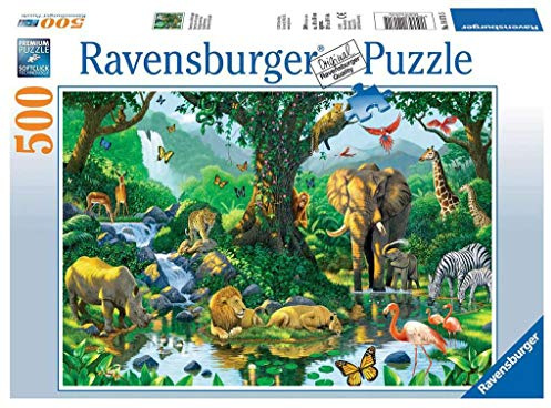 Ravensburger Puzzle 14171 - Harmonie im Dschungel - 500 Teile