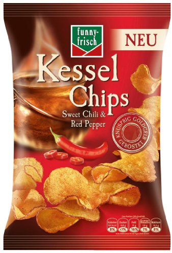 Funny-Frisch - Kessel Chips Sweet Chili & Red Pepper - 120g