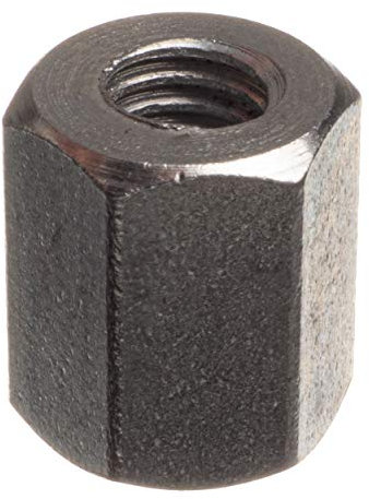 Sechskantmutter - SKM M6 - SW10 - galv. verzinkt - Höhe: 10mm - speziell f. Zuganker, Stehbolzen, Zylinderkopf