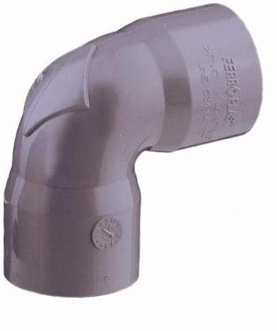 Ferroplast - Codo pvc gris h-h 87º - 40mm. 205020