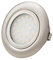 TEVEA® Ultra Flach LED Einbauleuchten - 2,5W 230V - Möbelleuchte - Einbaustrahler (Warmweiss-1er)
