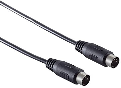 Hochwertiges Midikabel 5m schwarz 5pol DIN NEU TOP