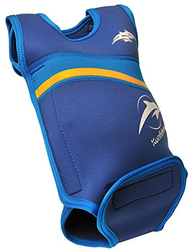 Konfidence Babywarma Baby-Neoprenanzug -Blau (Nautical Wave) ,0-6 Monate