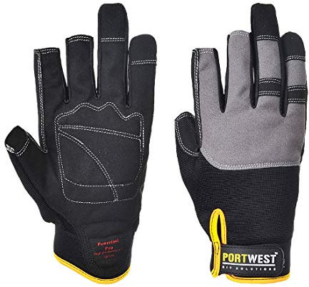 Portwest A740 Powertool Pro - High Performance Glove Black, Large