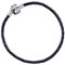 XS - Breloque Coulissante Bracelet Enfant Cuir Noir Bijou Harry Potter Officel 17 cm