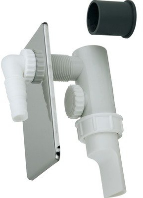 Unterputzsiphon für Waschmaschine und Geschirrspüler Anschluss 3/4 Zoll
