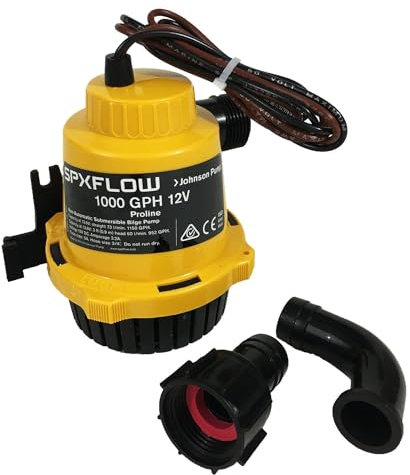 Johnson Pumps - 22102 PROLINE Bilge Pump 1000 GPH 2.5A