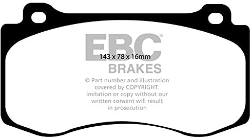 EBC Brakes DP41764R Yellowstuff Brake Pads