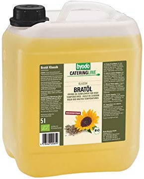 Byodo Huile de cuisson, biologique, 1 bidon de 5 l