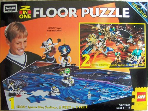LEGO Rose Art 08099 2-in-1 Exploriens Floor Puzzle