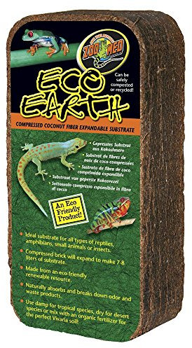 Zoo Med Eco Earth 1 Brique pour Reptile/Amphibien
