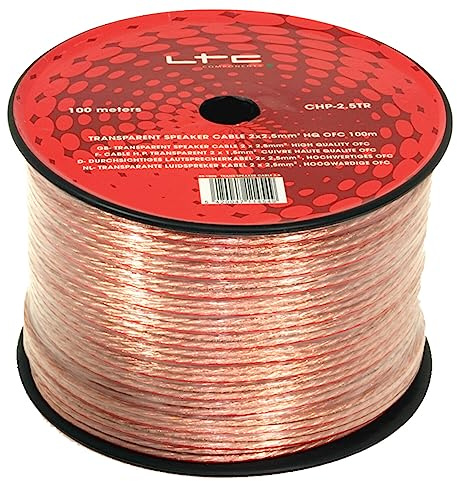 Ibiza CHP2.5TR Câble pour haut-parleur Noir