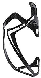 Cube HPC 3K Carbon Bottle Cage - Gloss Black White , One Size