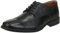 Clarks Men's Tilden Walk Oxford, Black Black Leather, 10 UK Medium