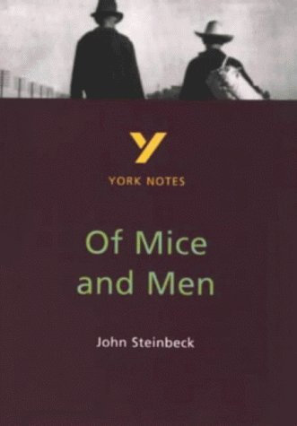York Notes on John Steinbeck's Of Mice and Men by Dr Martin Stephen (1997-07-04)
