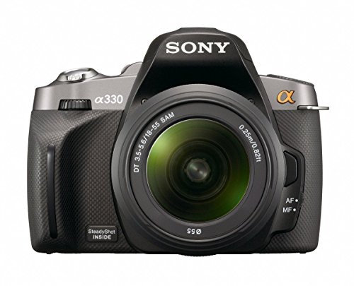 Sony DSLR-A330 – Fotocamera digitale compatta 10.8 MP, 2.7 Pollici LCD)
