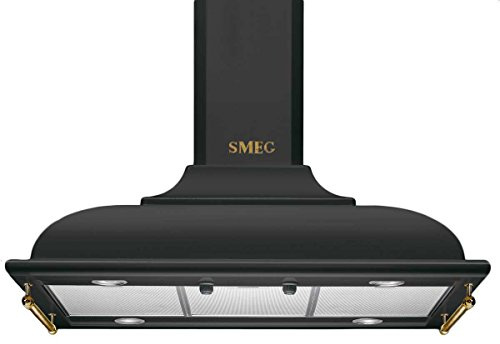 Smeg KCI19AOE Îlot Noir 820m³/h B hotte - Hottes (820 m³/h, Conduit, A, A, C, 65 dB)