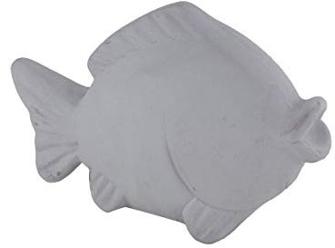 Casablanca Figur Fisch Beton grau Höhe 14 / Länge 22cm
