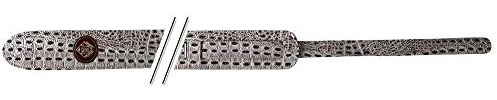 GEWA Fire & Stone 531524 Gitarrengurt Animal Edition Crocodile Brown