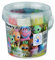 Becks Plastilin Kinderknete 600g, 6 Stangen, 6 Wackelaugen, 2 Ausstechformen