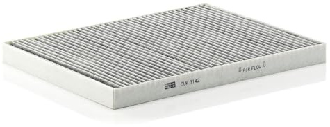 MANN-FILTER CUK 3142 Cabin Air Filter - Pollen Filter with Activated Carbon - for Cars + Transporters