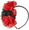 W WIDMANN MILANO Party Fashion - Haarreif mit Rosen, Tag der Toten Accessoire, Halloween, Karneval, Dia de los Muertos