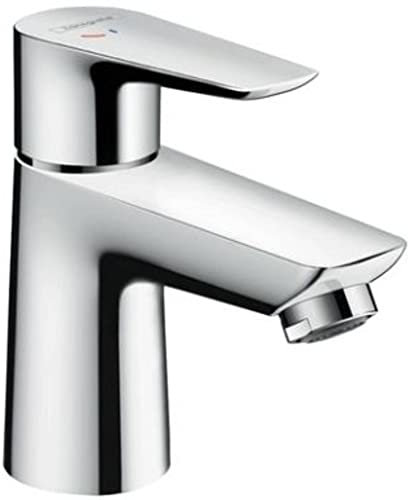 hansgrohe Wasserhahn Talis E CoolStart (Armatur mit Auslauf Höhe 80mm, ohne Ablaufgarnitur) Chrom