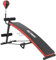 GORILLA SPORTS® Sit Up Bank - Multifunktion, 7-Fach Verstellbar, Klappbar, mit Punchingball, Trainingsseile und gepolsterte Beinfixierung, bis 200kg - Bauchtrainer, Trainingsbank, Rückentrainer