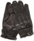 MFH 15615 Security Lederhandschuhe mit Quarzsand (Schwarz/S)